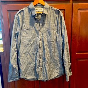 Men’s Express Long Sleeve Button Down Shirt
